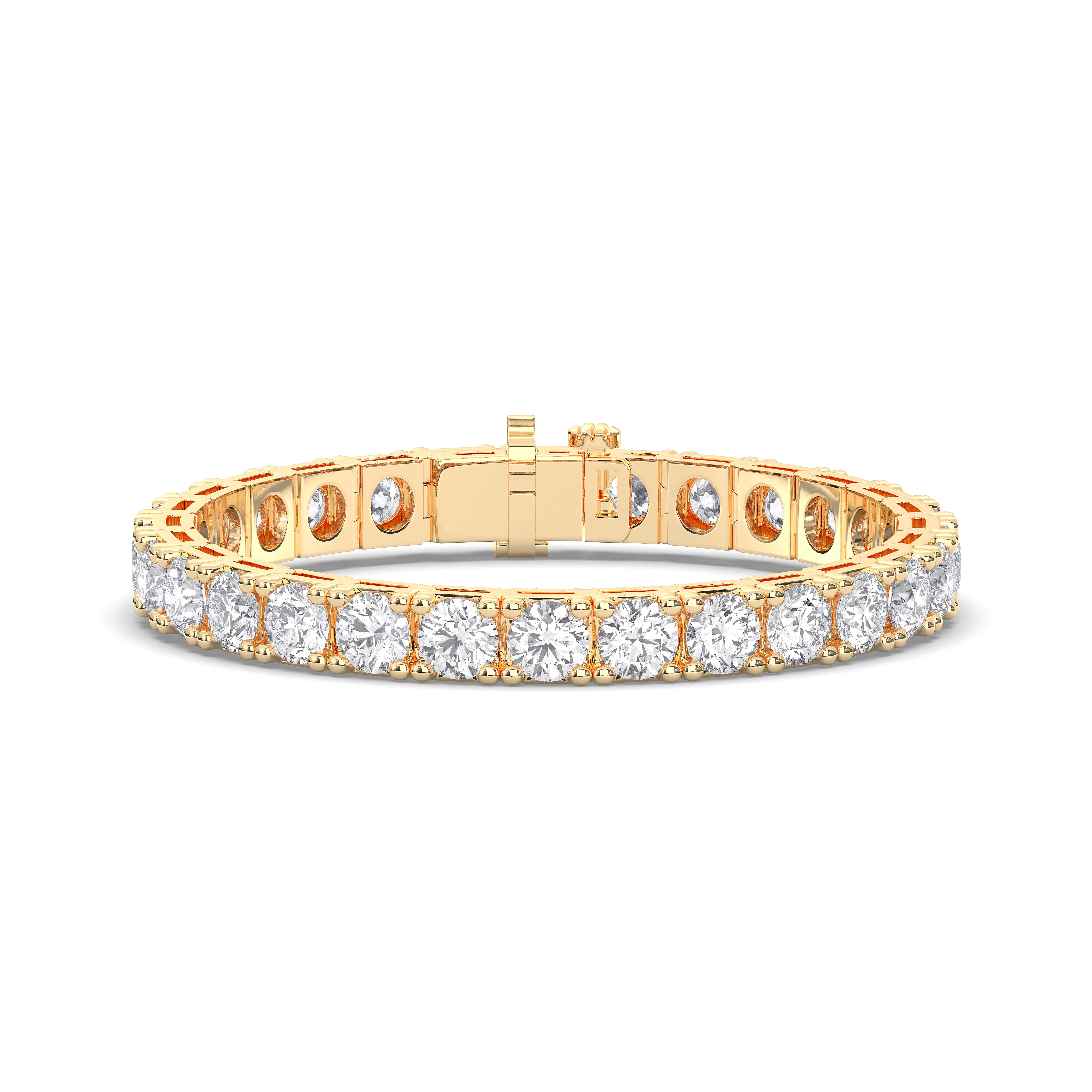 Round / 14K White Gold / D-F VS