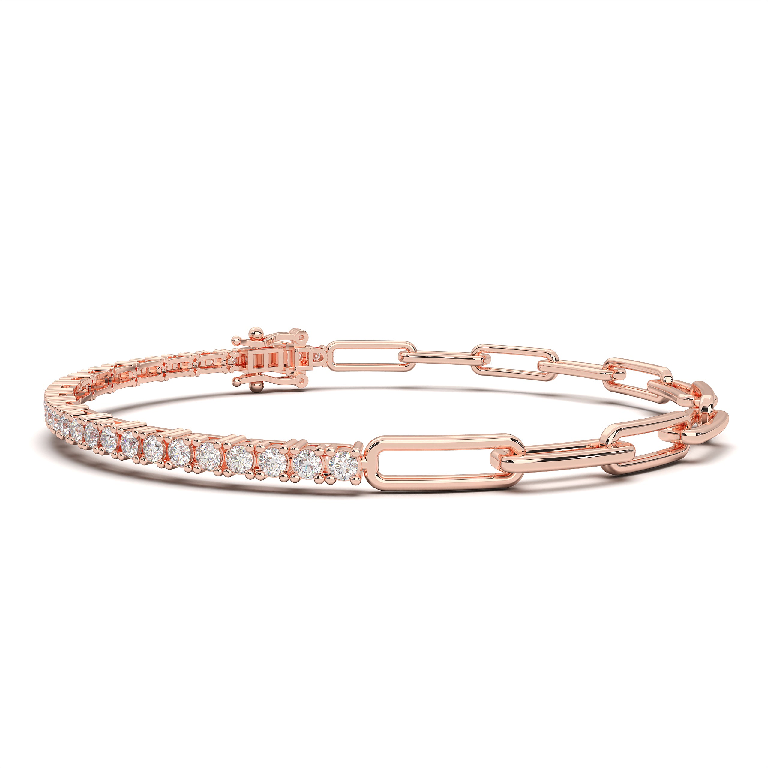 Round / 14K Rose Gold