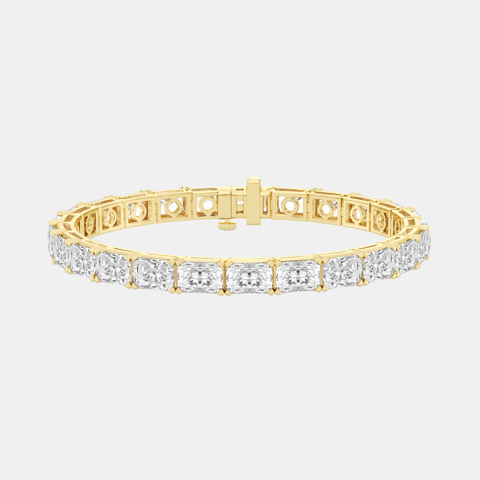 Radiant / 14K Yellow Gold / D-F VS