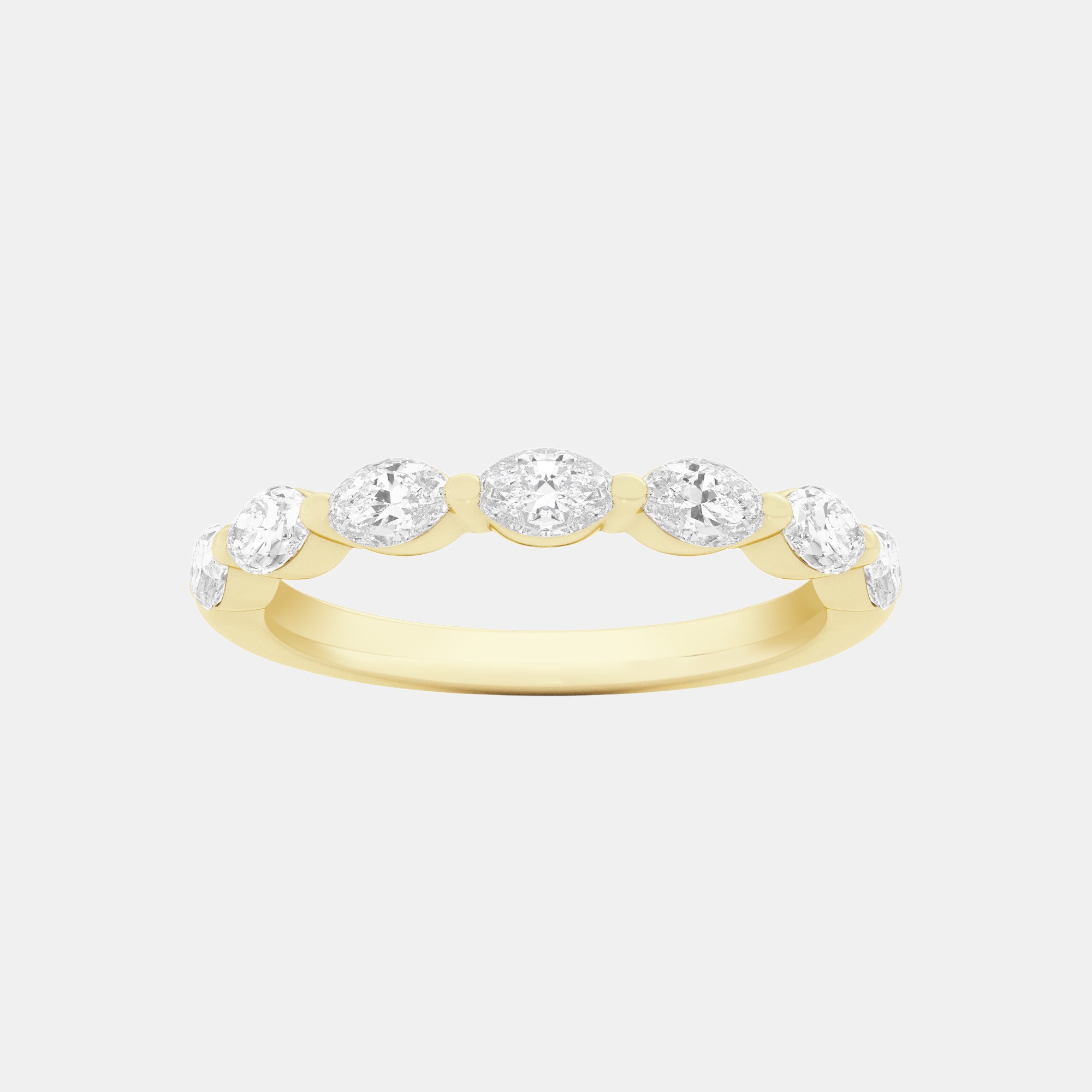 Marquise / 14K Yellow Gold / D-F VS