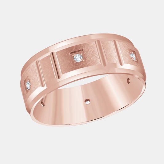 6 Diamond Eternity Ring - JMD-1091 - 0.60 CTTW - Round Diamond - 14K Yellow Gold