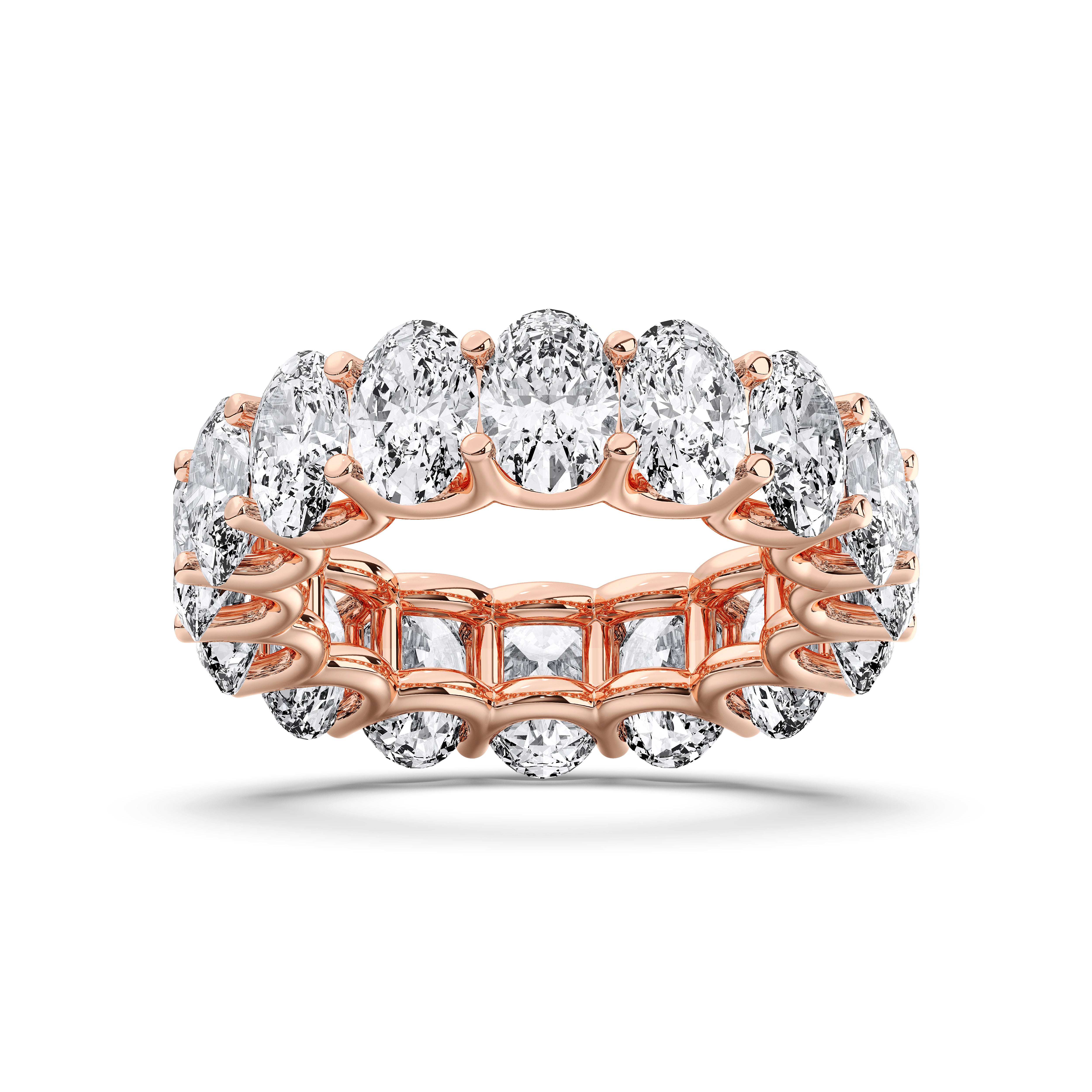 Oval / 14K Rose Gold