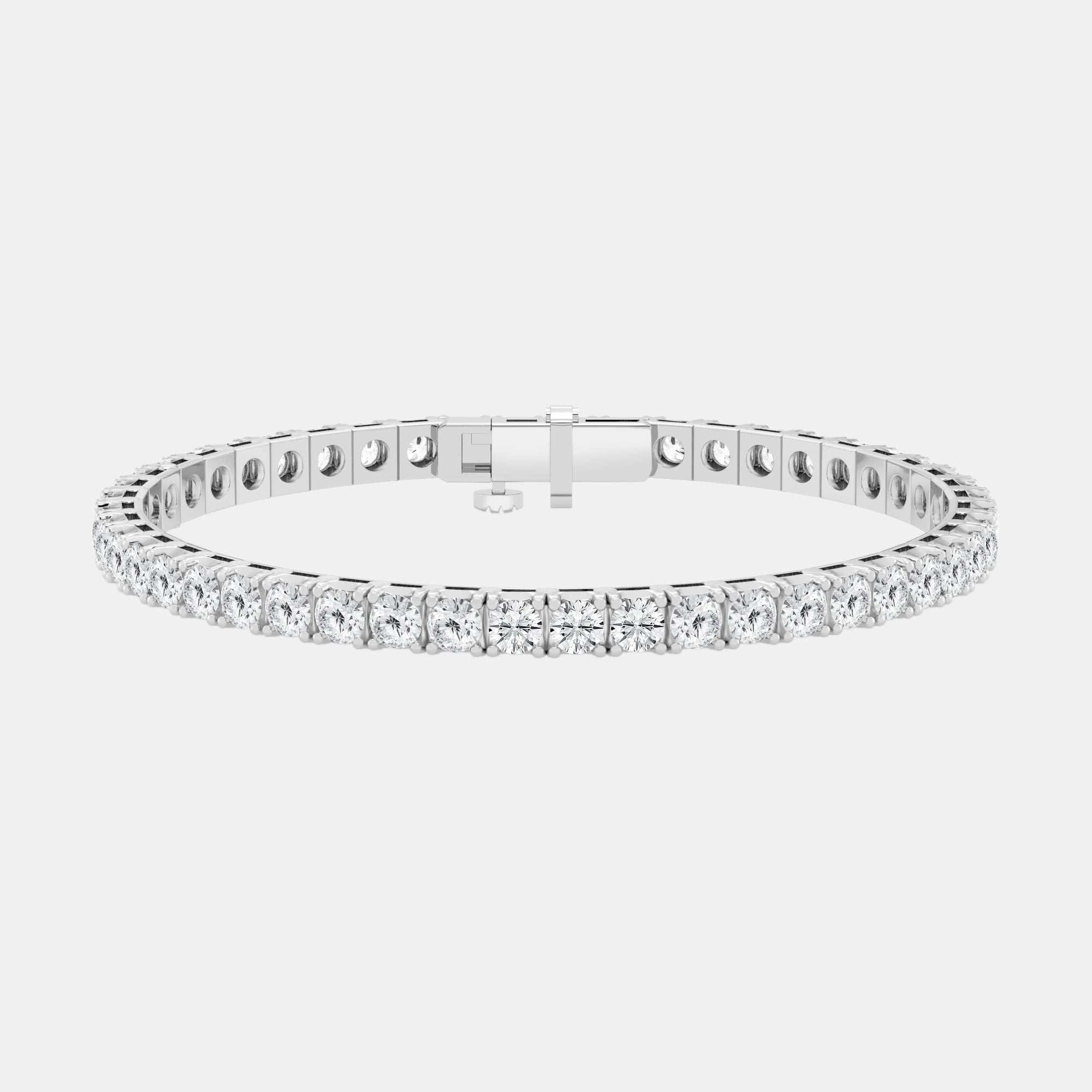 Round / 14K White Gold / D-F VS