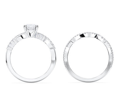 OVAL BRIDAL RING