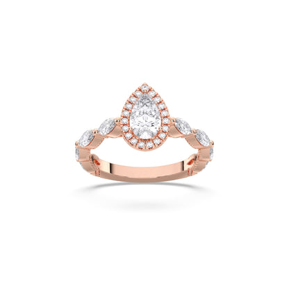 PEAR FANCY RING