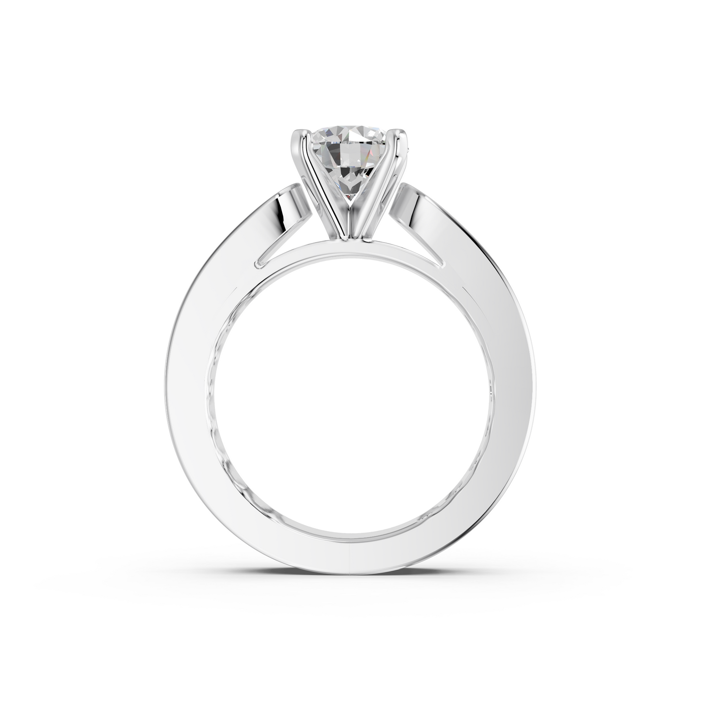 ROUND CHANNEL SET RING