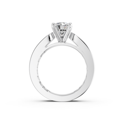 ROUND CHANNEL SET RING