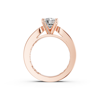 ROUND CHANNEL SET RING