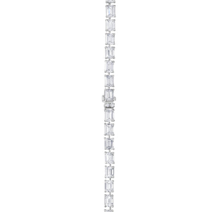 Emerald Cut Riviera Necklace