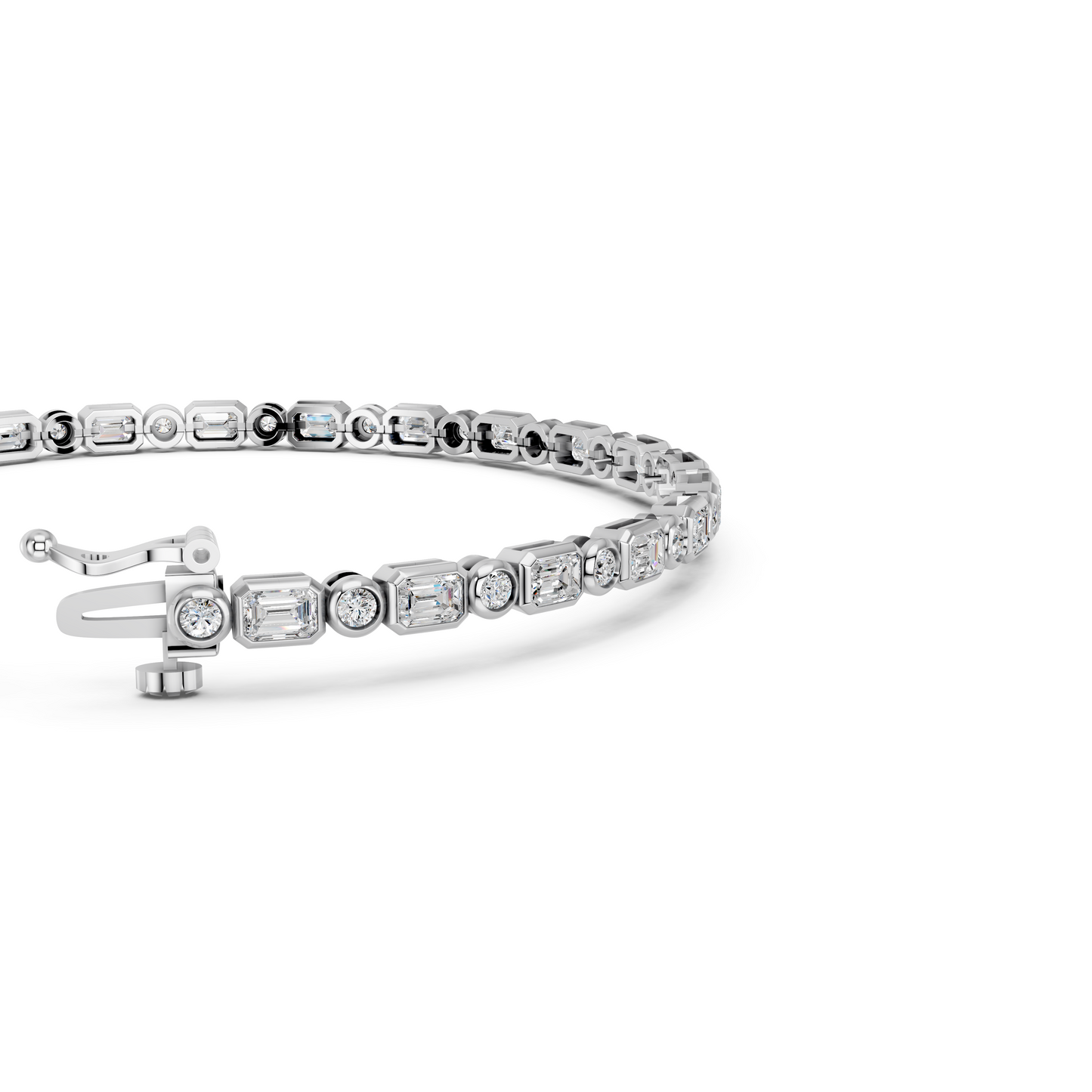 EM/RD TENNIS BRACELET