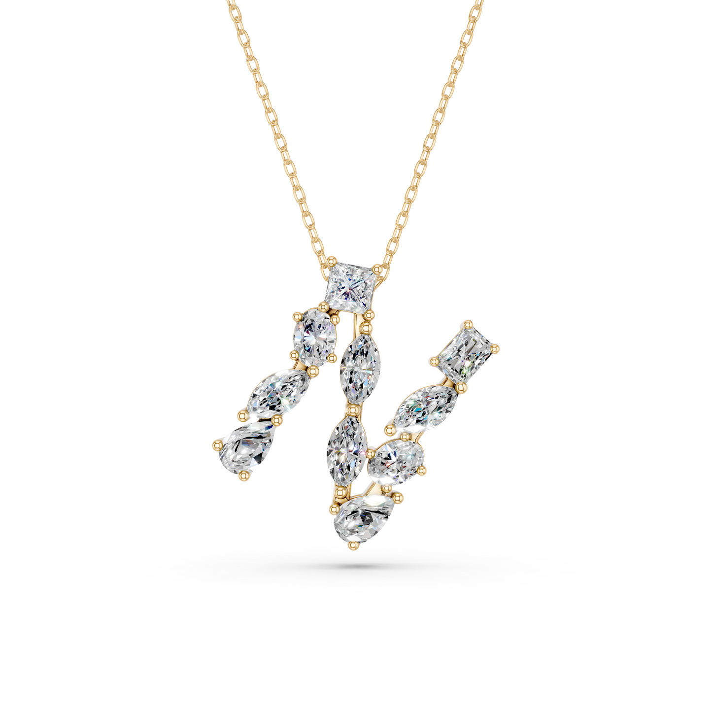 N - ALPHABET PENDANT