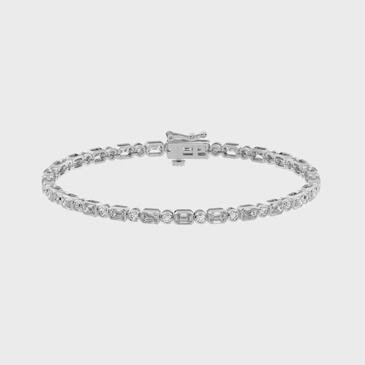 EM/RD TENNIS BRACELET