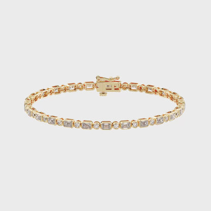 EM/RD TENNIS BRACELET
