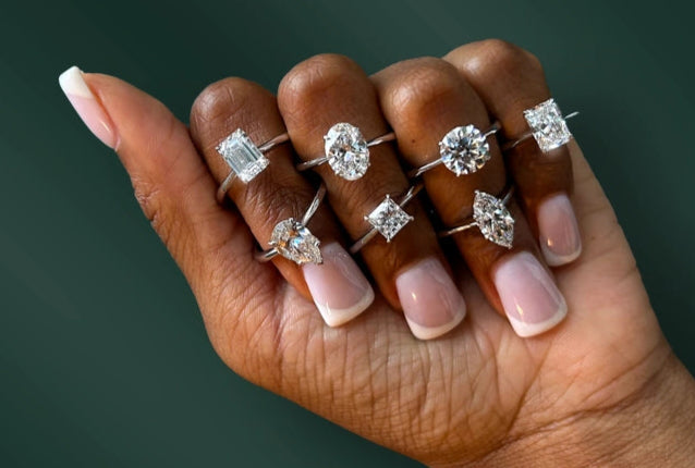 Lab-grown diamond engagement rings at ROCKRUSH — Jewelry Store Near Paramus
